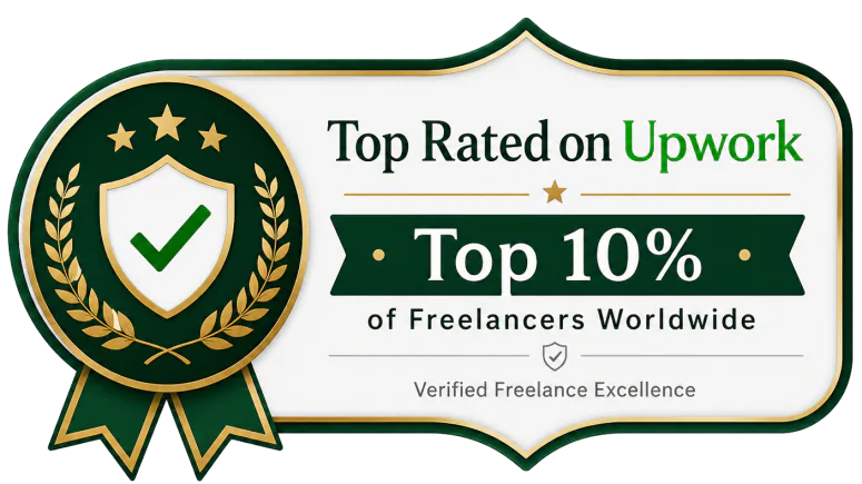 Top Rated on Upwork